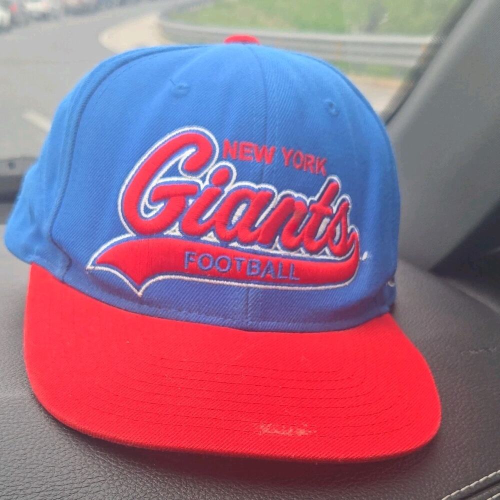 Mitchell & Ness New York Giants‎ NFL Football Snapback Cap Blue/Red One Size